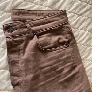 6397 Shorty Jeans in Washed Taupe, Size 28